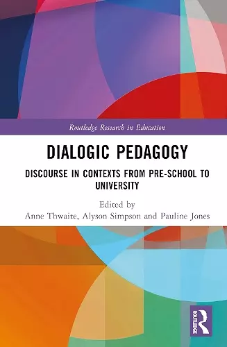 Dialogic Pedagogy cover