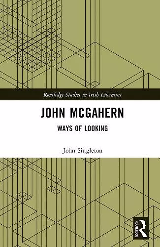 John McGahern cover