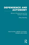 Dependence and Autonomy cover