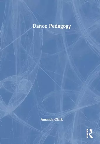 Dance Pedagogy cover