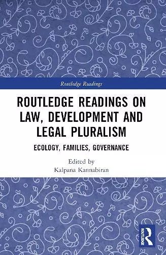 Routledge Readings on Law, Development and Legal Pluralism cover