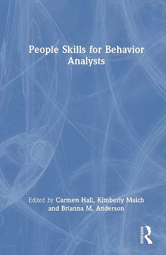 People Skills for Behavior Analysts cover