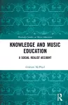 Knowledge and Music Education cover