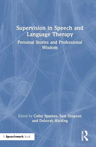 Supervision in Speech and Language Therapy cover
