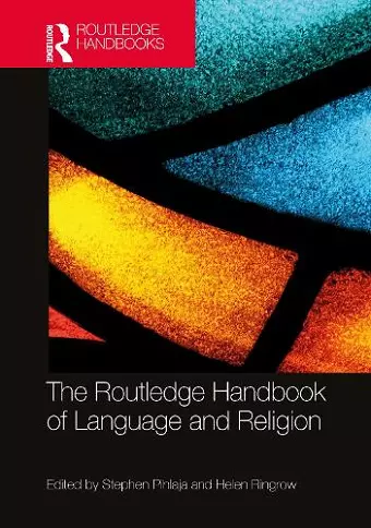 The Routledge Handbook of Language and Religion cover