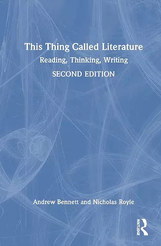 This Thing Called Literature cover