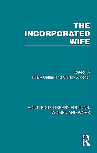 The Incorporated Wife cover