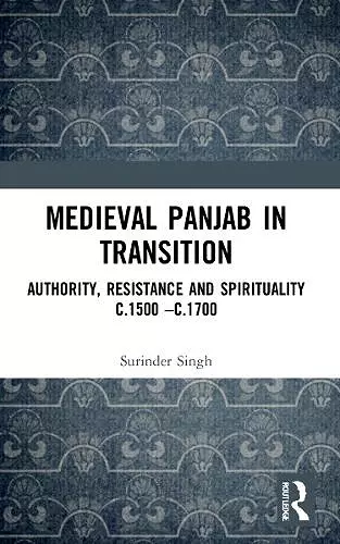 Medieval Panjab in Transition cover