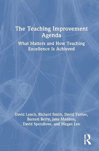 The Teaching Improvement Agenda cover