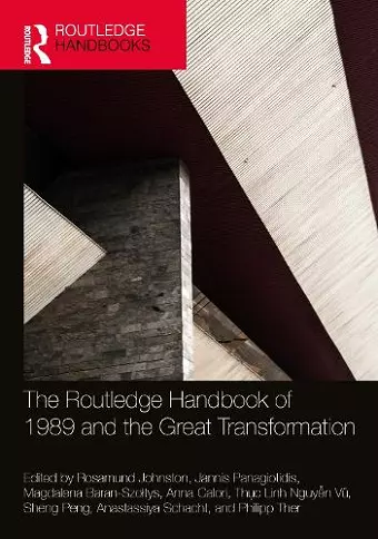 The Routledge Handbook of 1989 and the Great Transformation cover