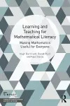 Learning and Teaching for Mathematical Literacy cover