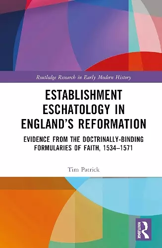 Establishment Eschatology in England’s Reformation cover