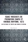 Isaac Vossius's De poematum cantu et viribus rhythmi, 1673 cover
