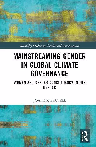 Mainstreaming Gender in Global Climate Governance cover