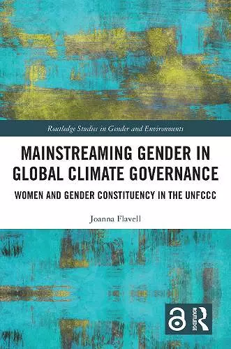 Mainstreaming Gender in Global Climate Governance cover