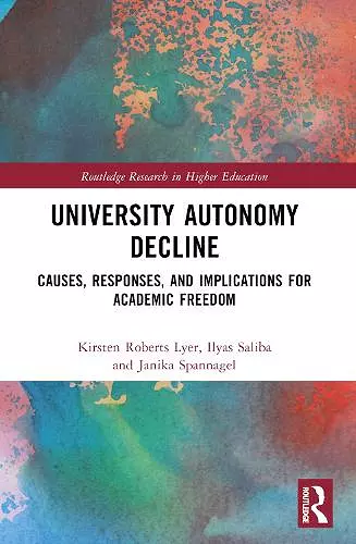 University Autonomy Decline cover