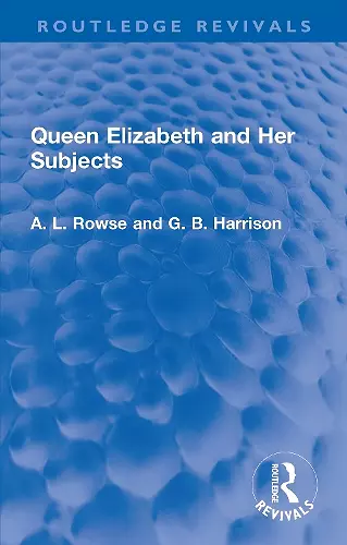 Queen Elizabeth and Her Subjects cover