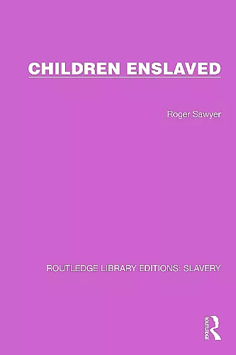 Children Enslaved cover