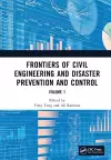 Frontiers of Civil Engineering and Disaster Prevention and Control Volume 1 cover