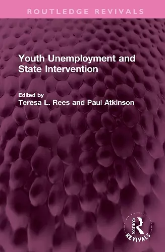 Youth Unemployment and State Intervention cover