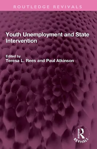 Youth Unemployment and State Intervention cover