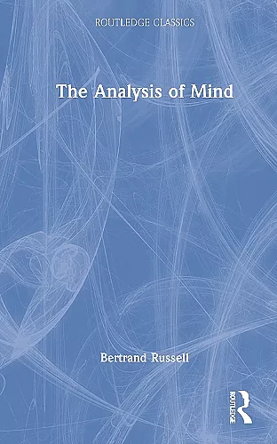 The Analysis of Mind cover