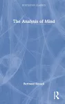 The Analysis of Mind cover