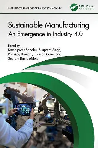 Sustainable Manufacturing cover