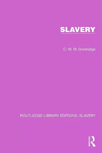 Slavery cover