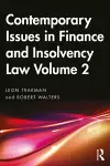 Contemporary Issues in Finance and Insolvency Law Volume 2 cover