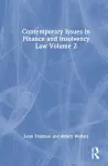 Contemporary Issues in Finance and Insolvency Law Volume 2 cover