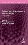 Politics and Government in African States cover