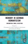 Memory in German Romanticism cover