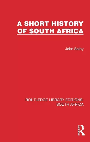 A Short History of South Africa cover