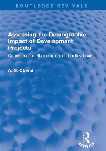 Assessing the Demographic Impact of Development Projects cover