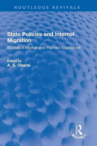 State Policies and Internal Migration cover