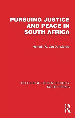 Pursuing Justice and Peace in South Africa cover