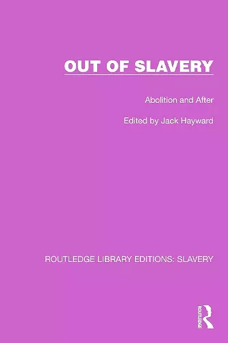 Out of Slavery cover