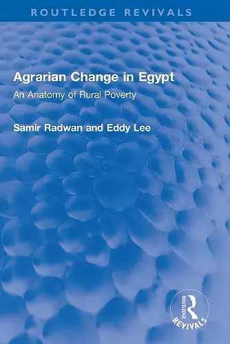 Agrarian Change in Egypt cover