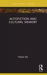 Autofiction and Cultural Memory cover