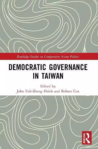 Democratic Governance in Taiwan cover