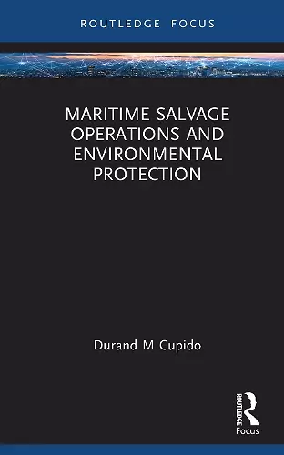 Maritime Salvage Operations and Environmental Protection cover