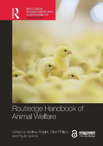 Routledge Handbook of Animal Welfare cover