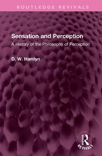 Sensation and Perception cover