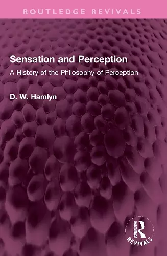 Sensation and Perception cover