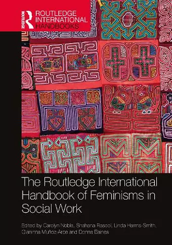 The Routledge International Handbook of Feminisms in Social Work cover