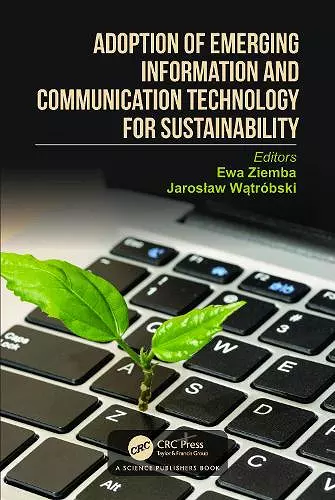 Adoption of Emerging Information and Communication Technology for Sustainability cover