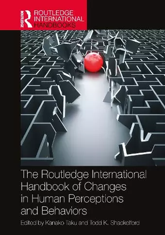 The Routledge International Handbook of Changes in Human Perceptions and Behaviors cover