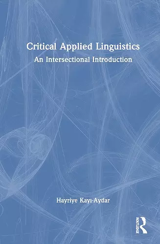 Critical Applied Linguistics cover