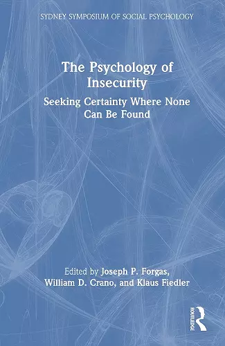 The Psychology of Insecurity cover